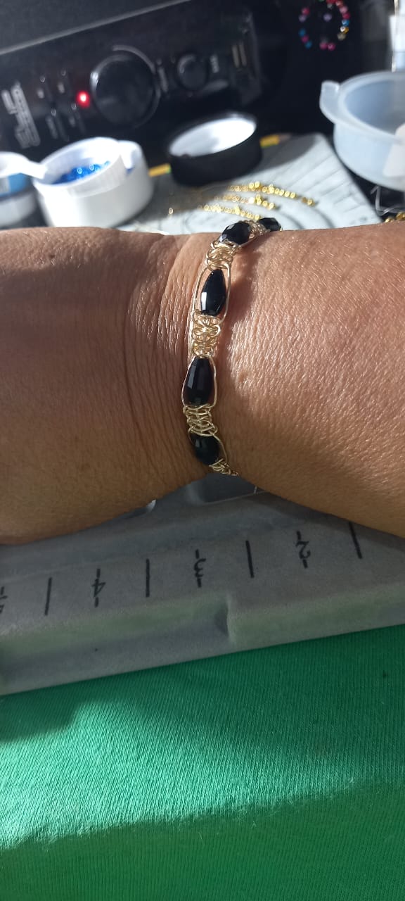 Pulsera Alambre Negro