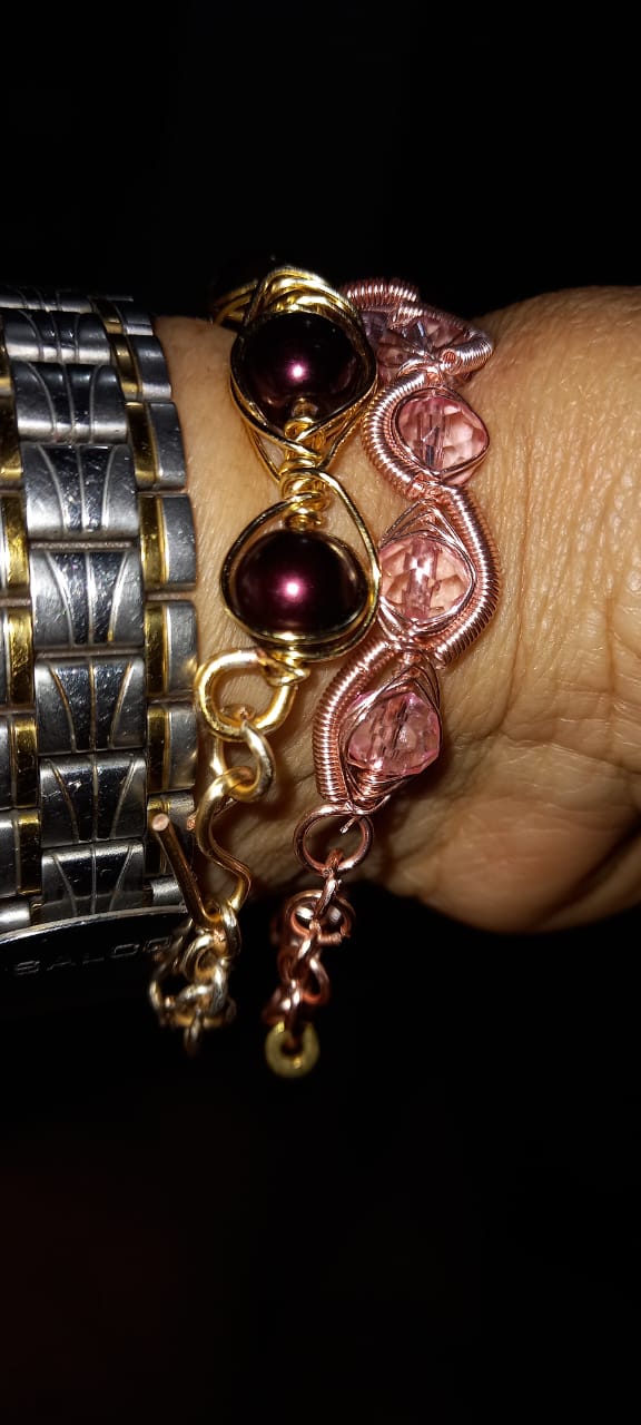 Set Perla Burdeos