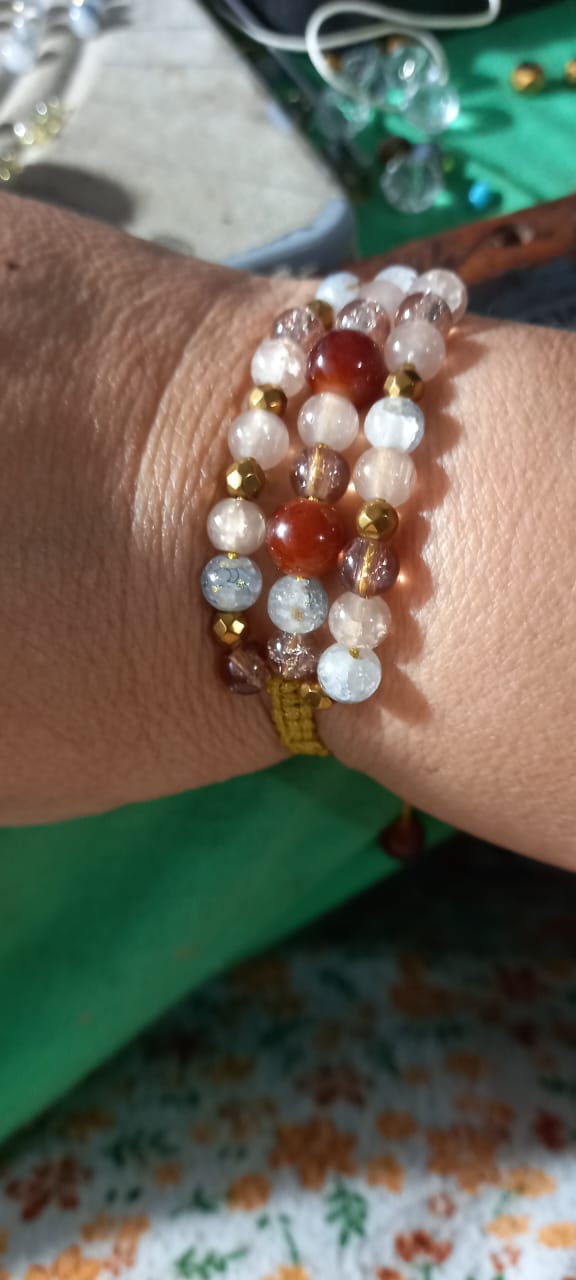 Pulsera Ágatas Nácar