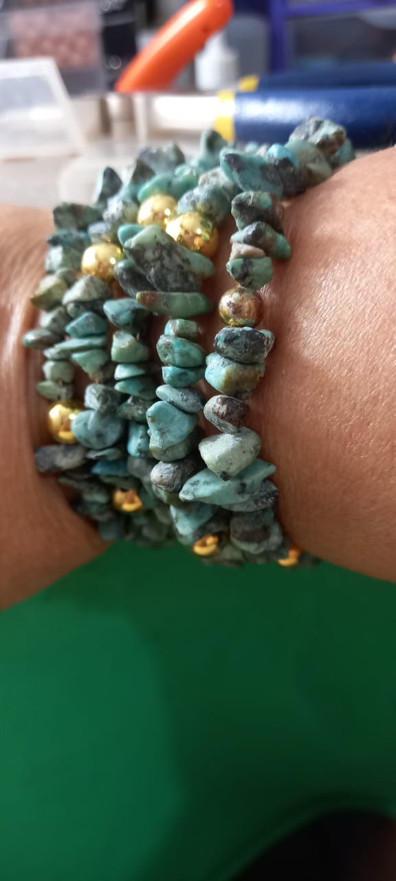 Pulsera Turquesa Natural